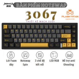 Bàn Phím Cơ Monka 3067 Pro V2