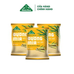 Combo 3 Đường mía thiên nhiên Biên Hòa 1kg/túi