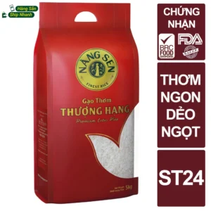 Gạo Thơm Thượng Hạng Nàng Sen ST24