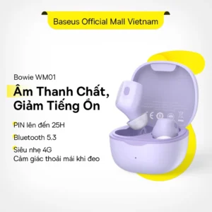 Tai Nghe Baseus WM01 Bluetooth