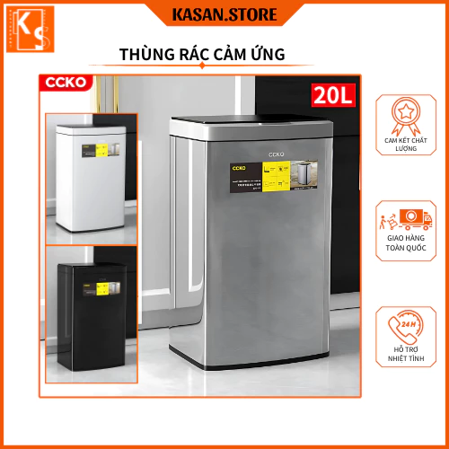 Thùng Rác Thông Minh INOX